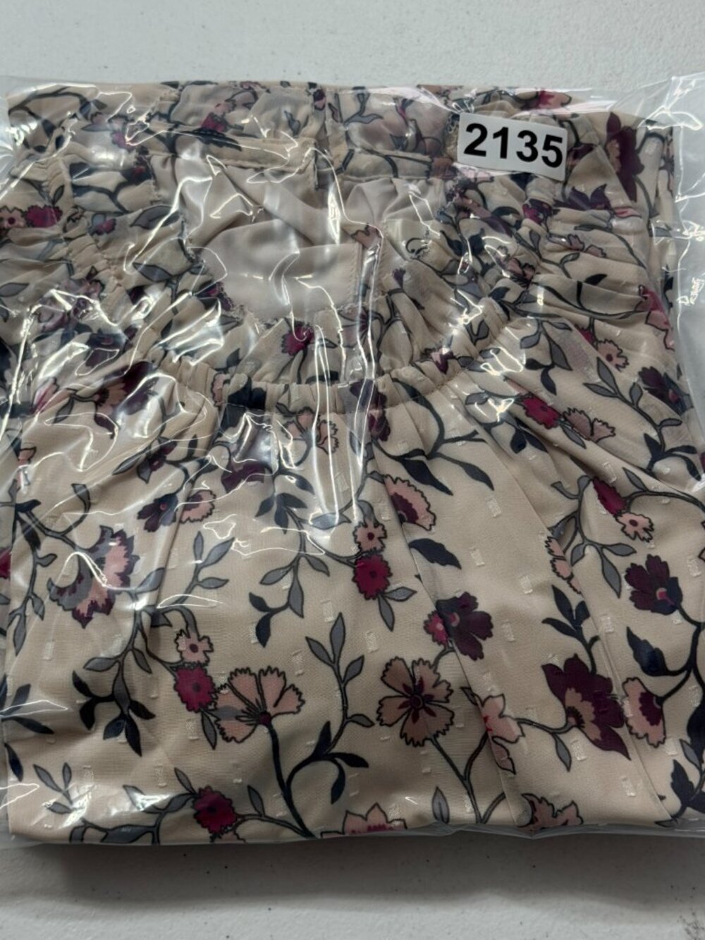 Eliza J Floral Ruffle Mini Cocktail Dress Belted Size 8P - Picture 12 of 12